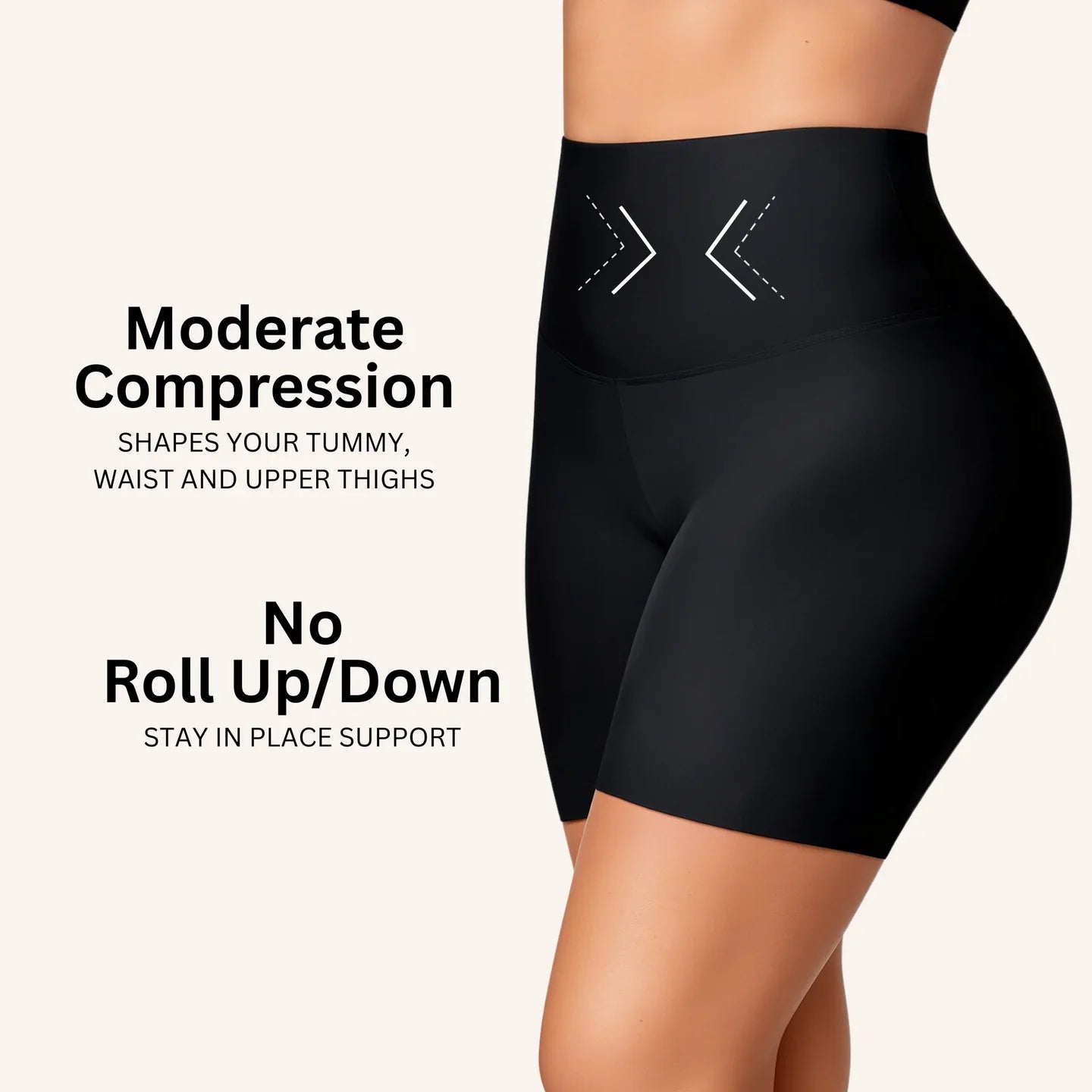 FitFlair⢠Stay-In-Place Seamless Shaper Short