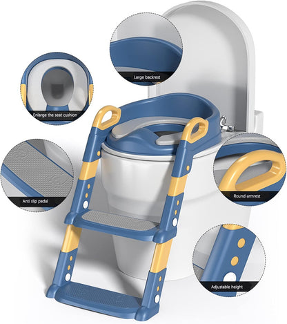 PottyPal™ Children Toilet Ladder | Potty Seat with Step Stool